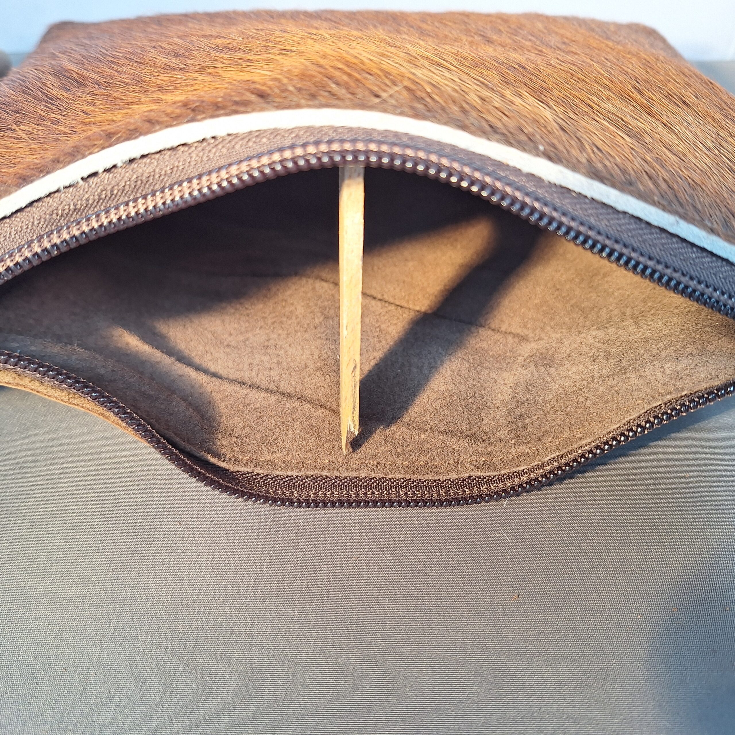 Tas Stoer Bruin - Afbeelding 3