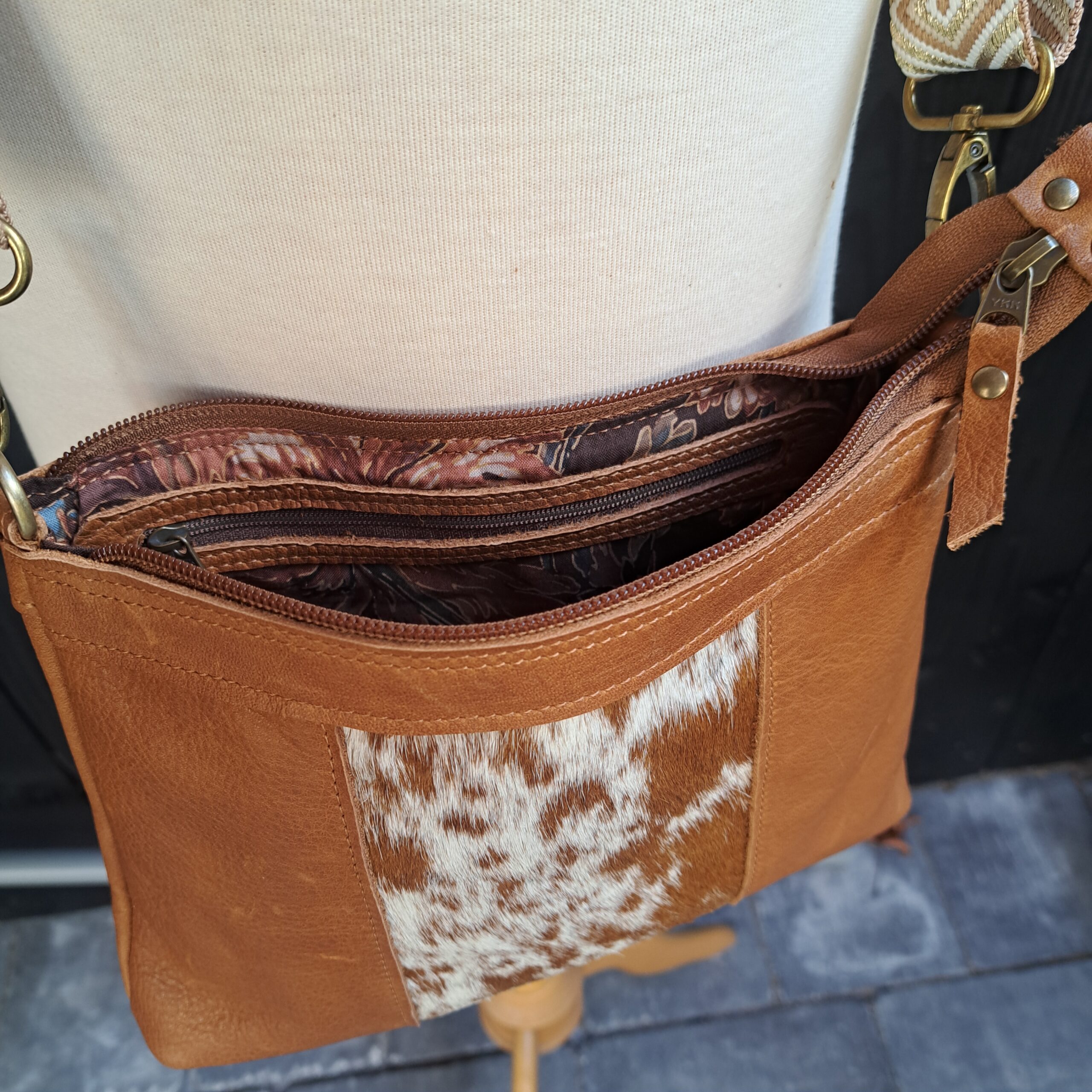 Tas Mooi! Cognac - Afbeelding 2