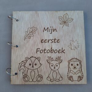 Fotoboek bosdieren